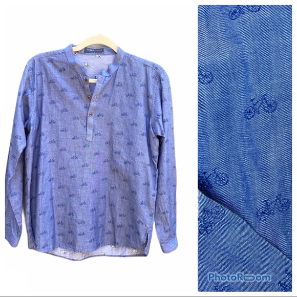 khaadi Other - Khaadi Short Kurta / Shirt Embroidered with Bikes